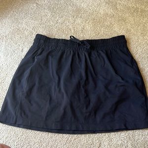 Athleta black skort